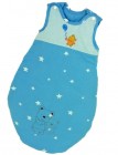 Detský spací vak - Macko, modrý 65 cm